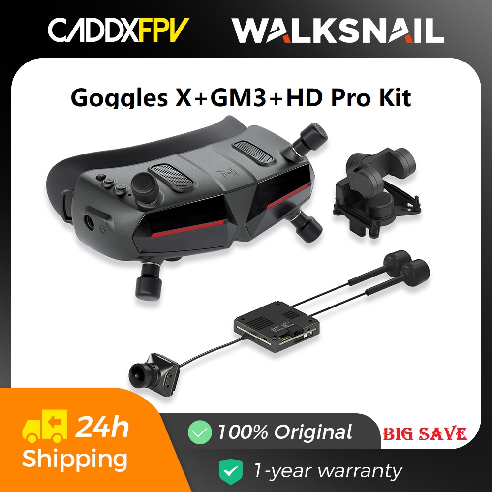 Skyzone Sky04O Pro Fpv Goggles - แว่นตา Caddx Walksnail Avatar HD X