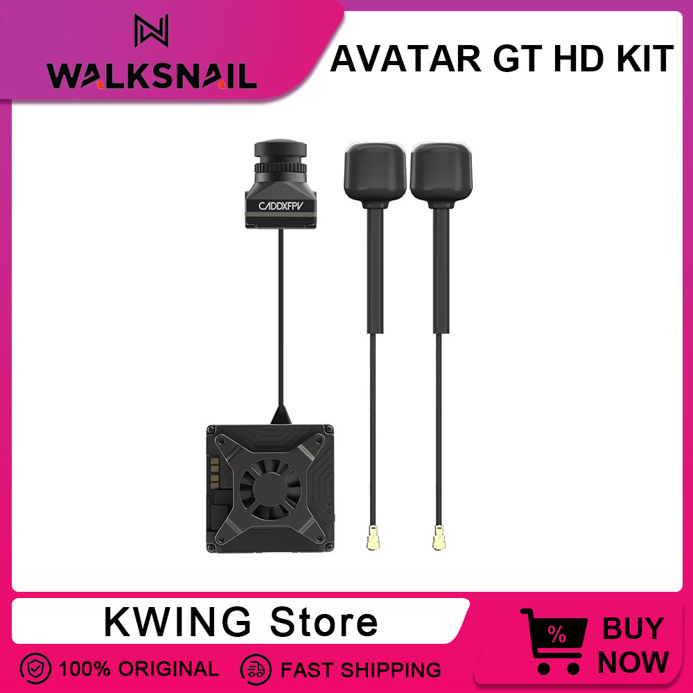 Walksnail Avatar GT HD KIT 2W  - Walksnail Avatar Gt Kit 2W Vtx บทวิจารณ์และราคา